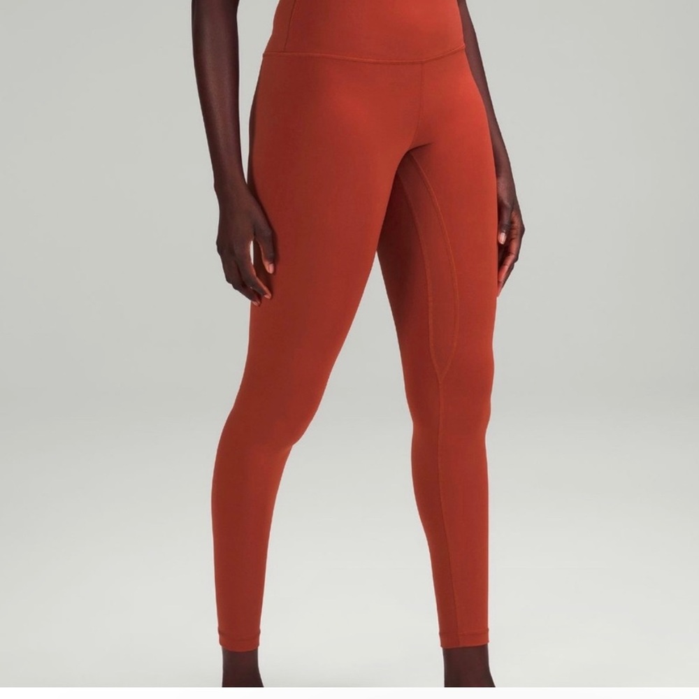 Lululemon Align Canyon Orange Highrise Leggings